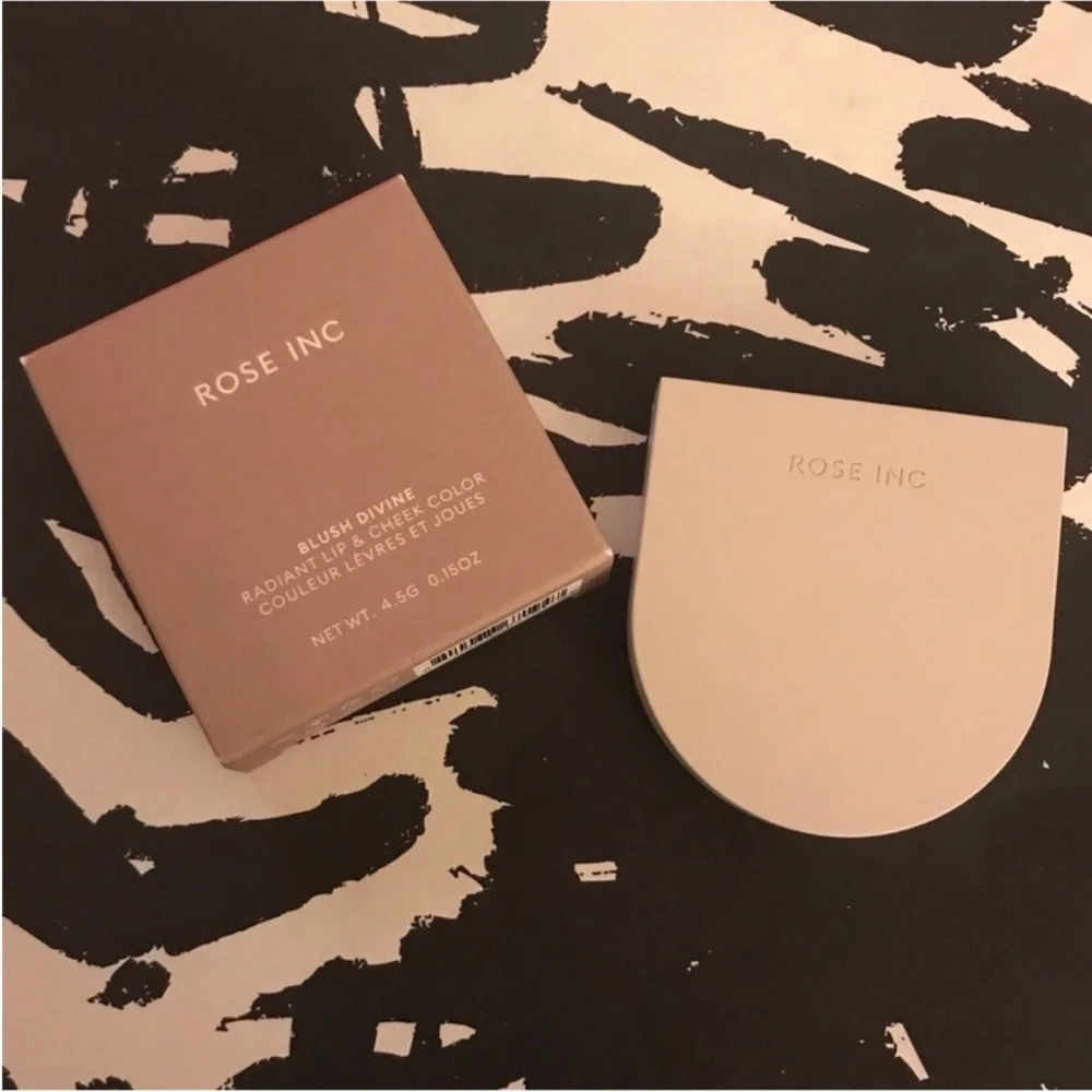 ROSE INC Cream Blush Refillable Cheek & Lip Color in Wisteria (Coral Pink)